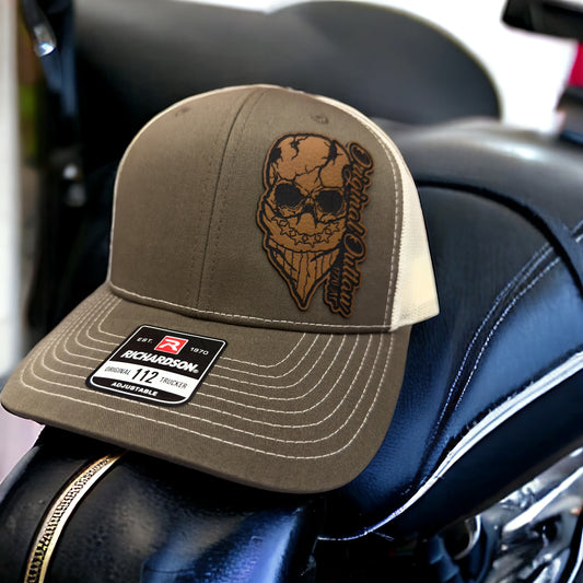 Original Outlaw 1776 Custom Leather Patch Hat
