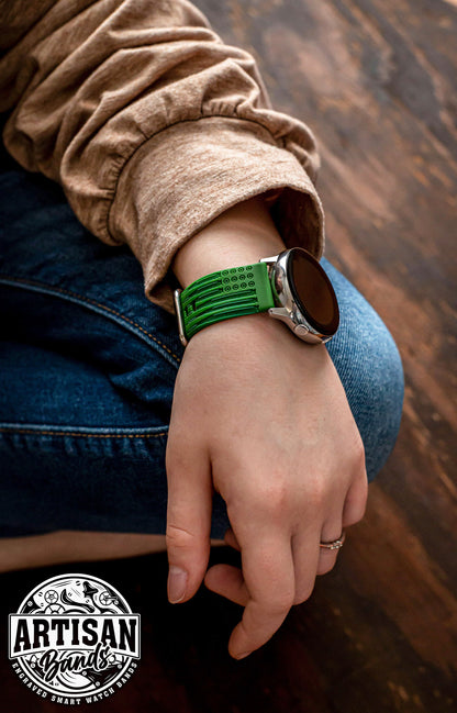 Deer Hunter Samsung Watch Band | Hunting Watch Strap | Engraved Samsung Watch | Silicone Galaxy Watch Band | Custom Samsung Galaxy Watch